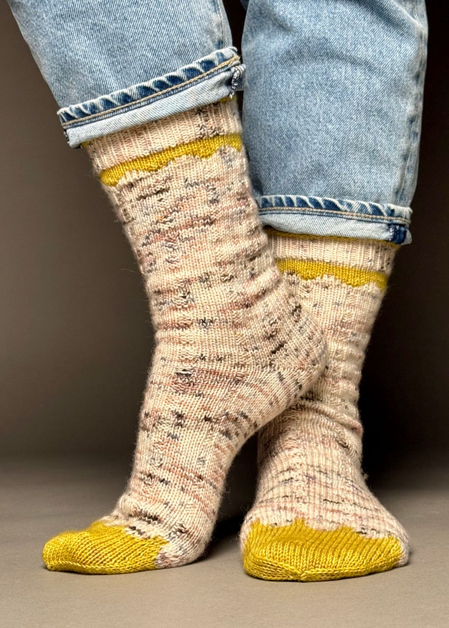 Socke »Botanik« Strickanleitung