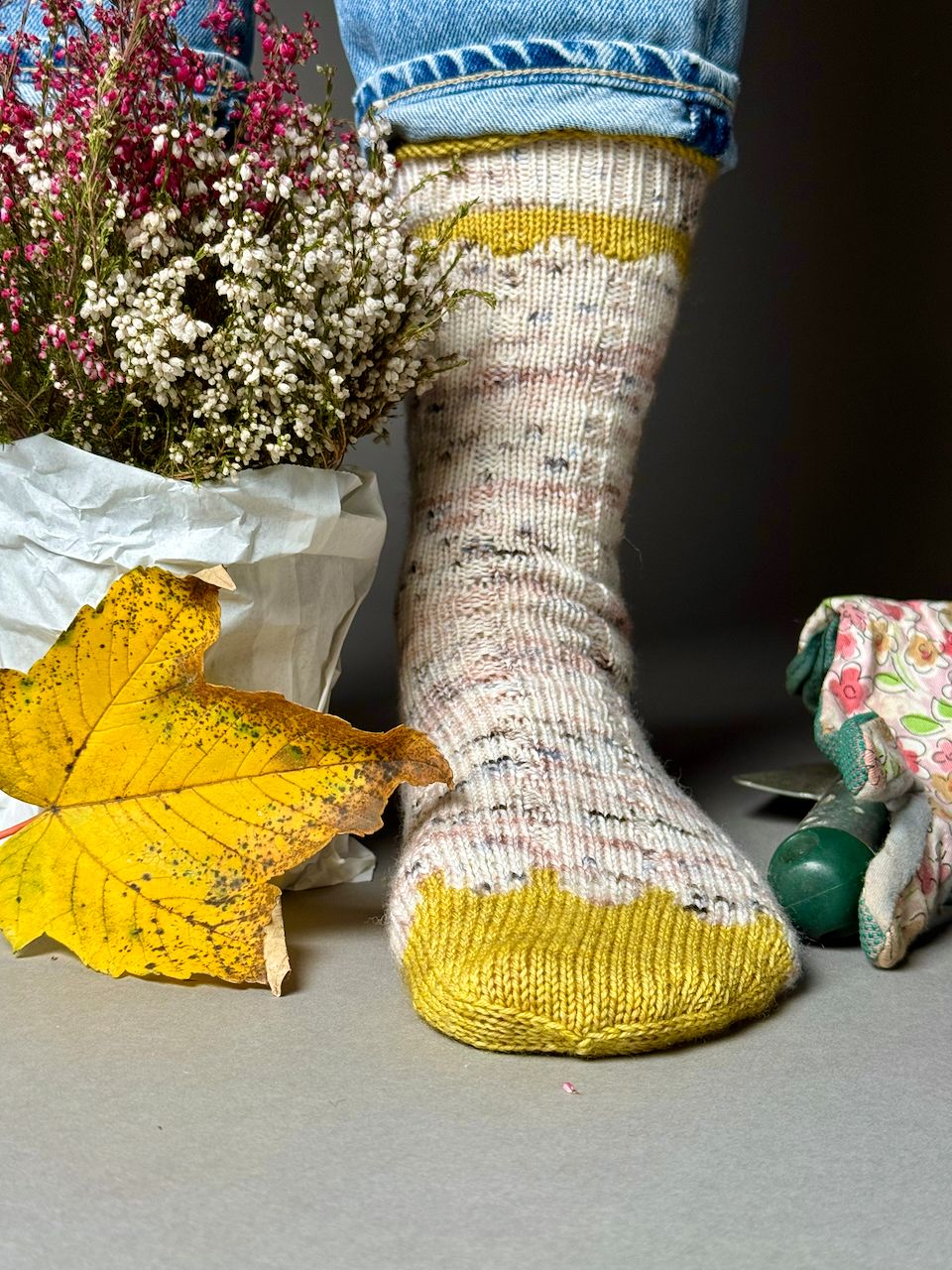 Socke »Botanik« Strickanleitung