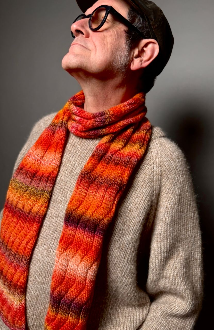 »Birthday« Scarf Strickanleitung