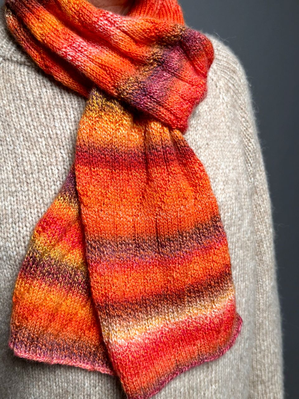 »Birthday« Scarf Strickanleitung