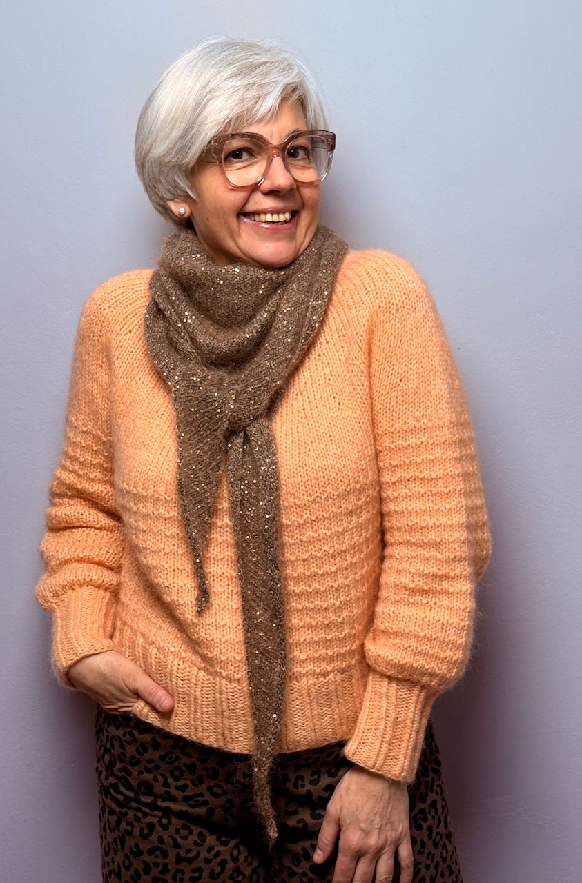 »Citylightswrap« Strickanleitung