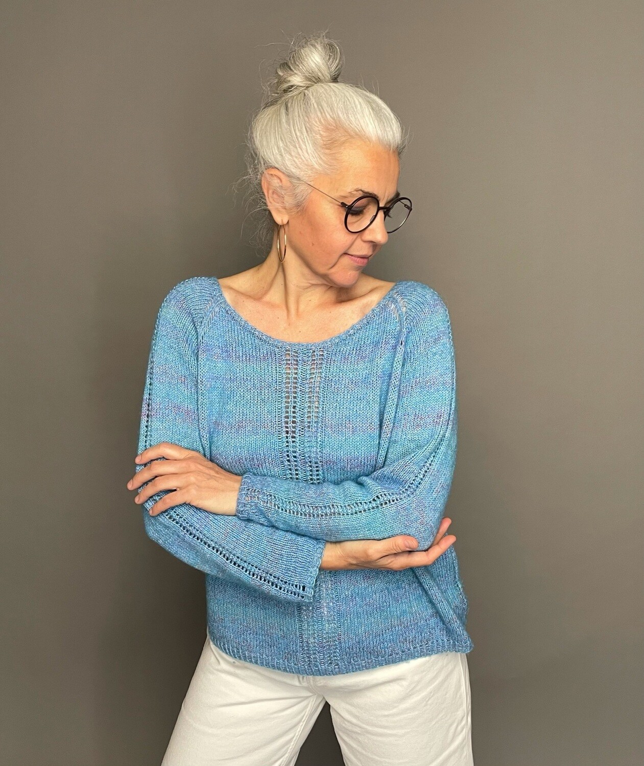 »Ocean« Sweater Strickanleitung