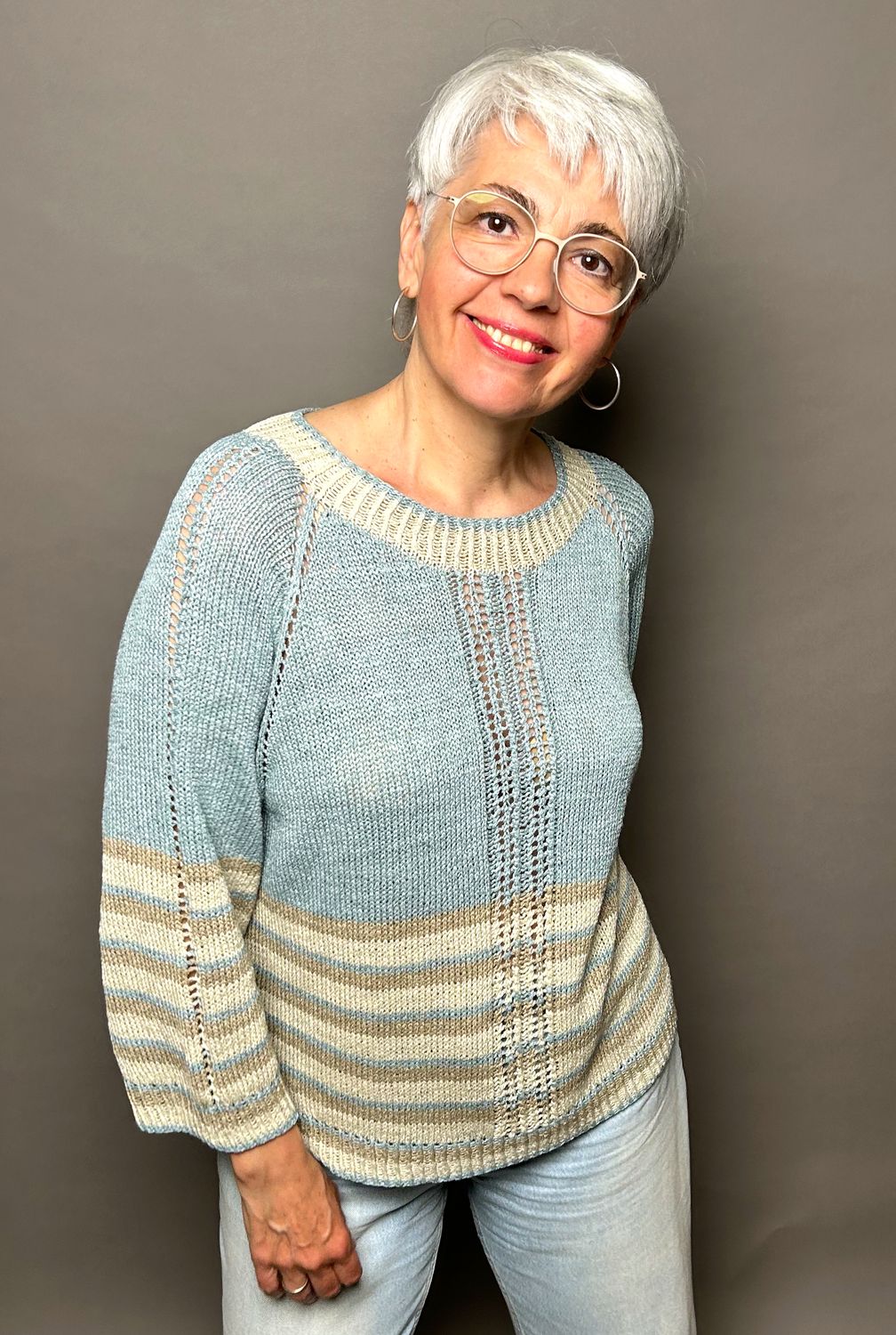 »Ocean« Sweater Strickanleitung