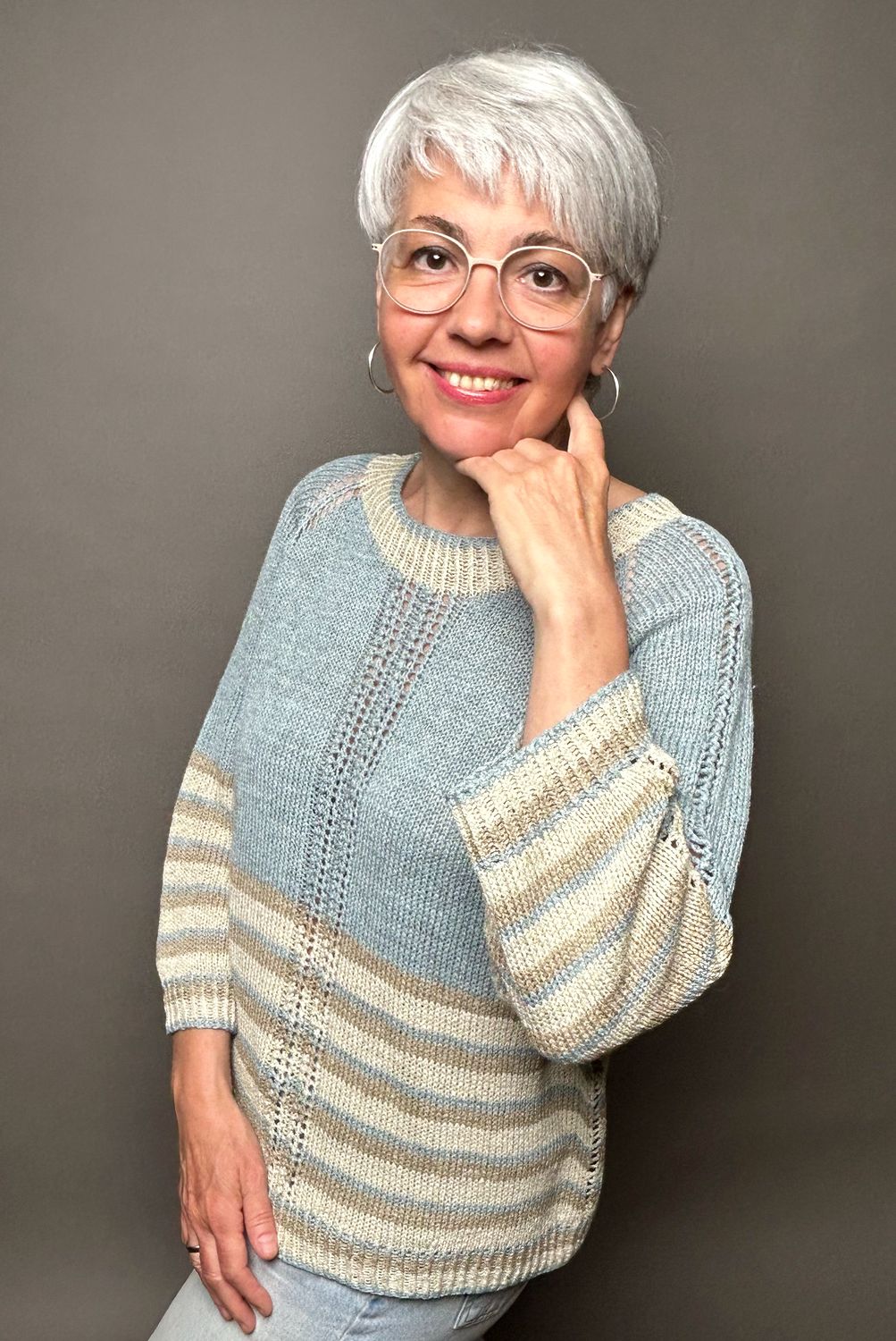 »Ocean« Sweater Strickanleitung
