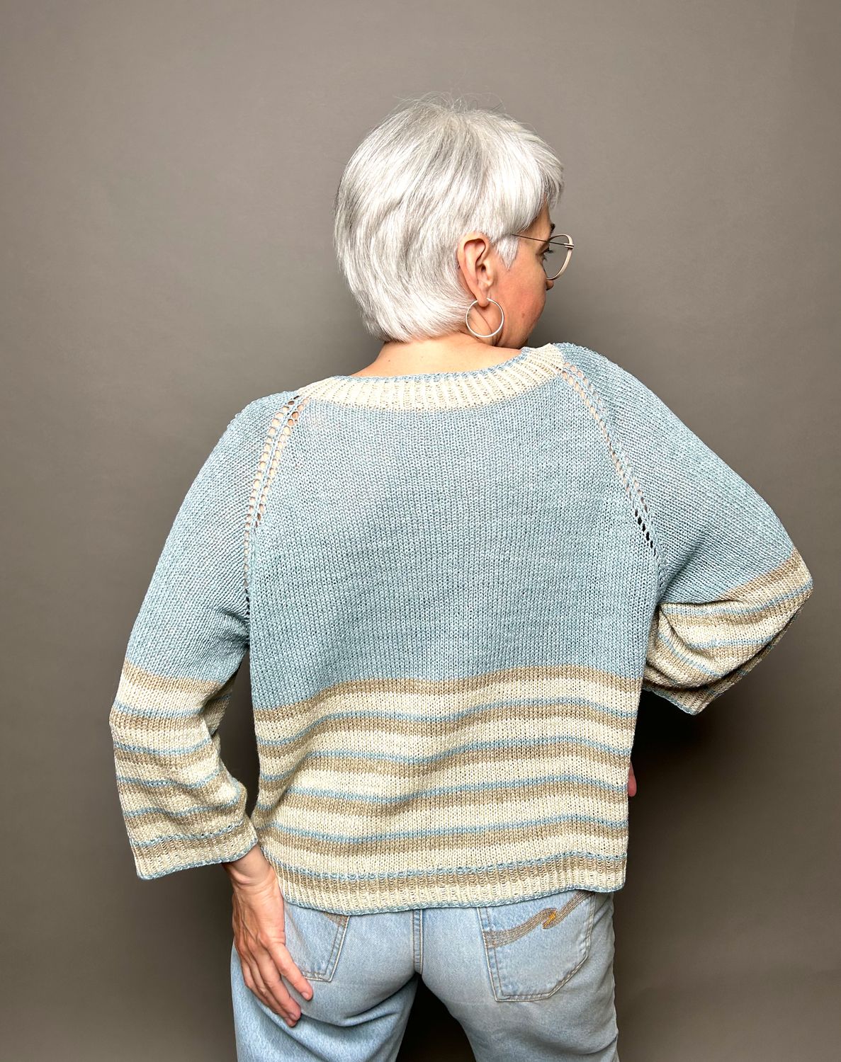 »Ocean« Sweater Strickanleitung