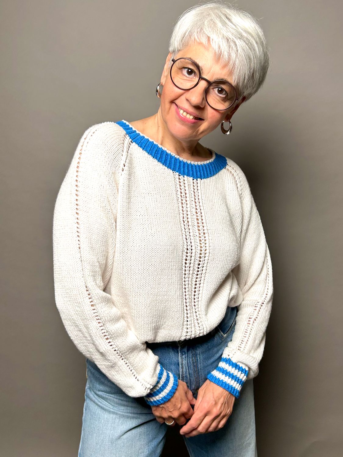»Ocean« Sweater Strickanleitung