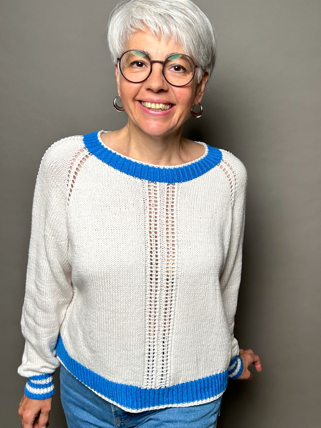 »Ocean« Sweater Strickanleitung