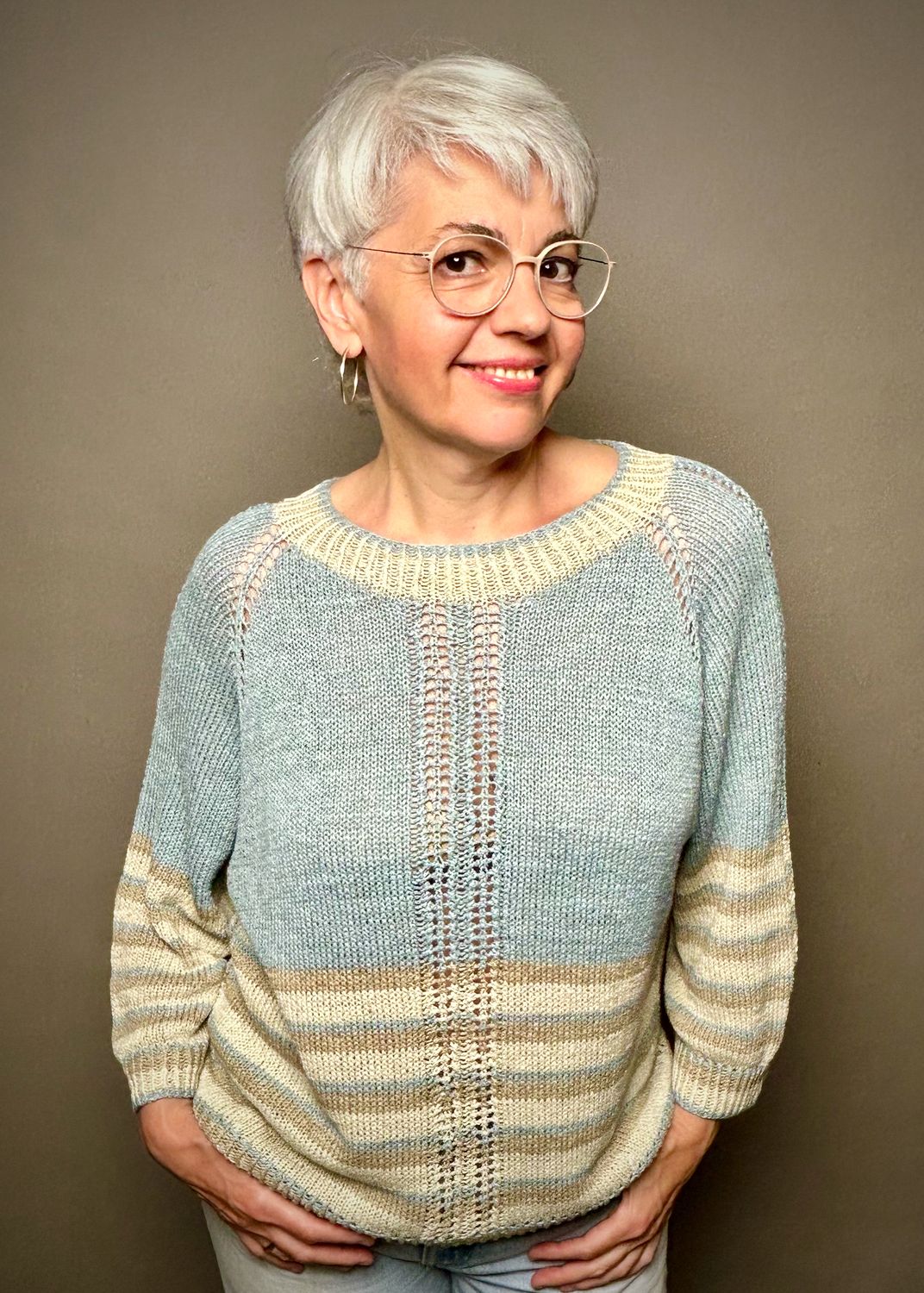 »Ocean« Sweater Strickanleitung