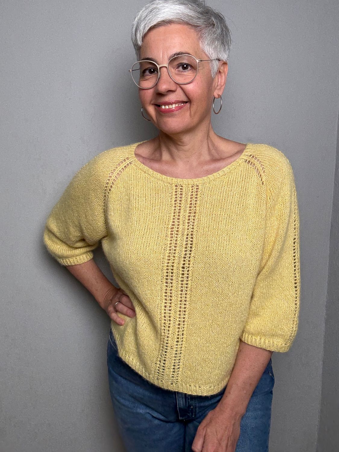 »Ocean« Sweater Strickanleitung