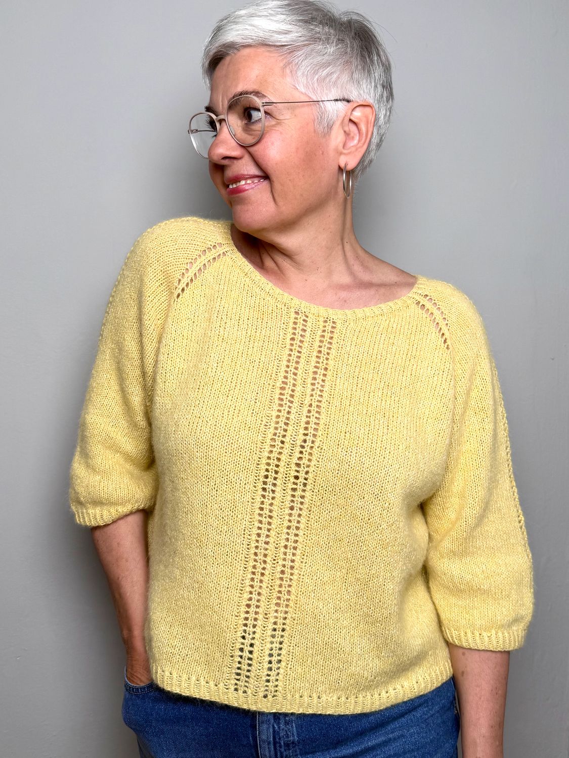 »Ocean« Sweater Strickanleitung