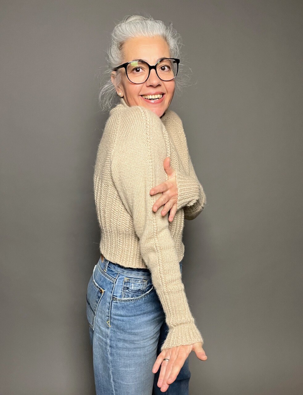 ›Pearlycable‹ Sweater Pattern