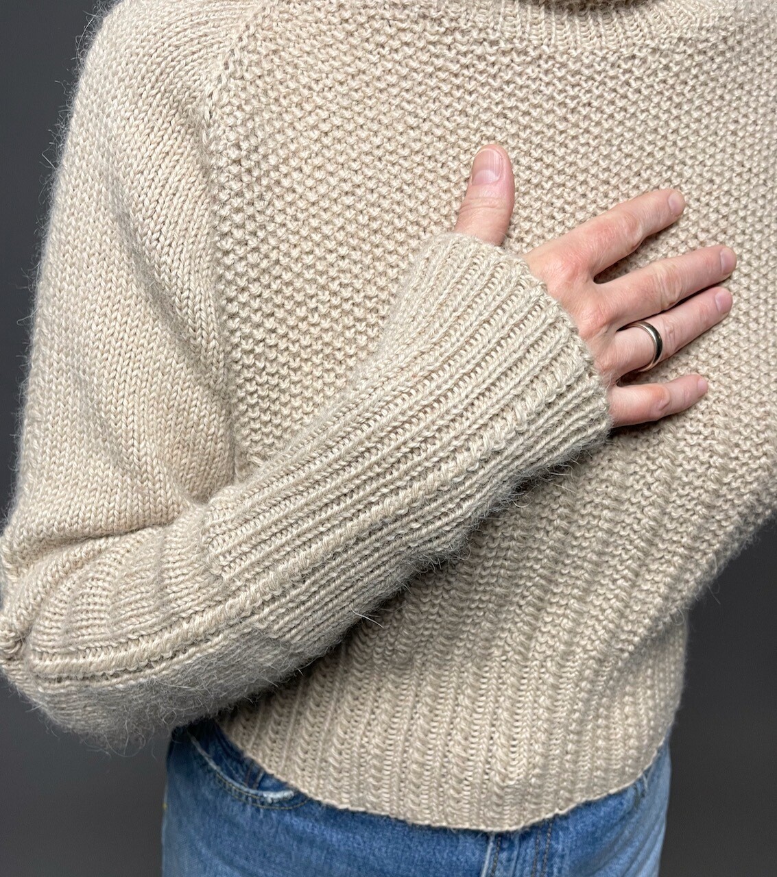 ›Pearlycable‹ Sweater Pattern