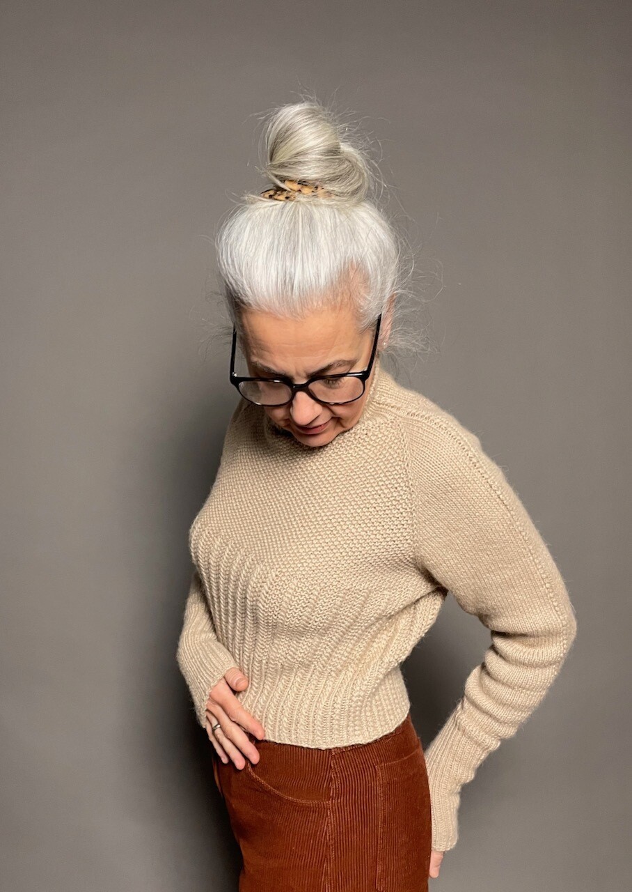 ›Pearlycable‹ Sweater Pattern
