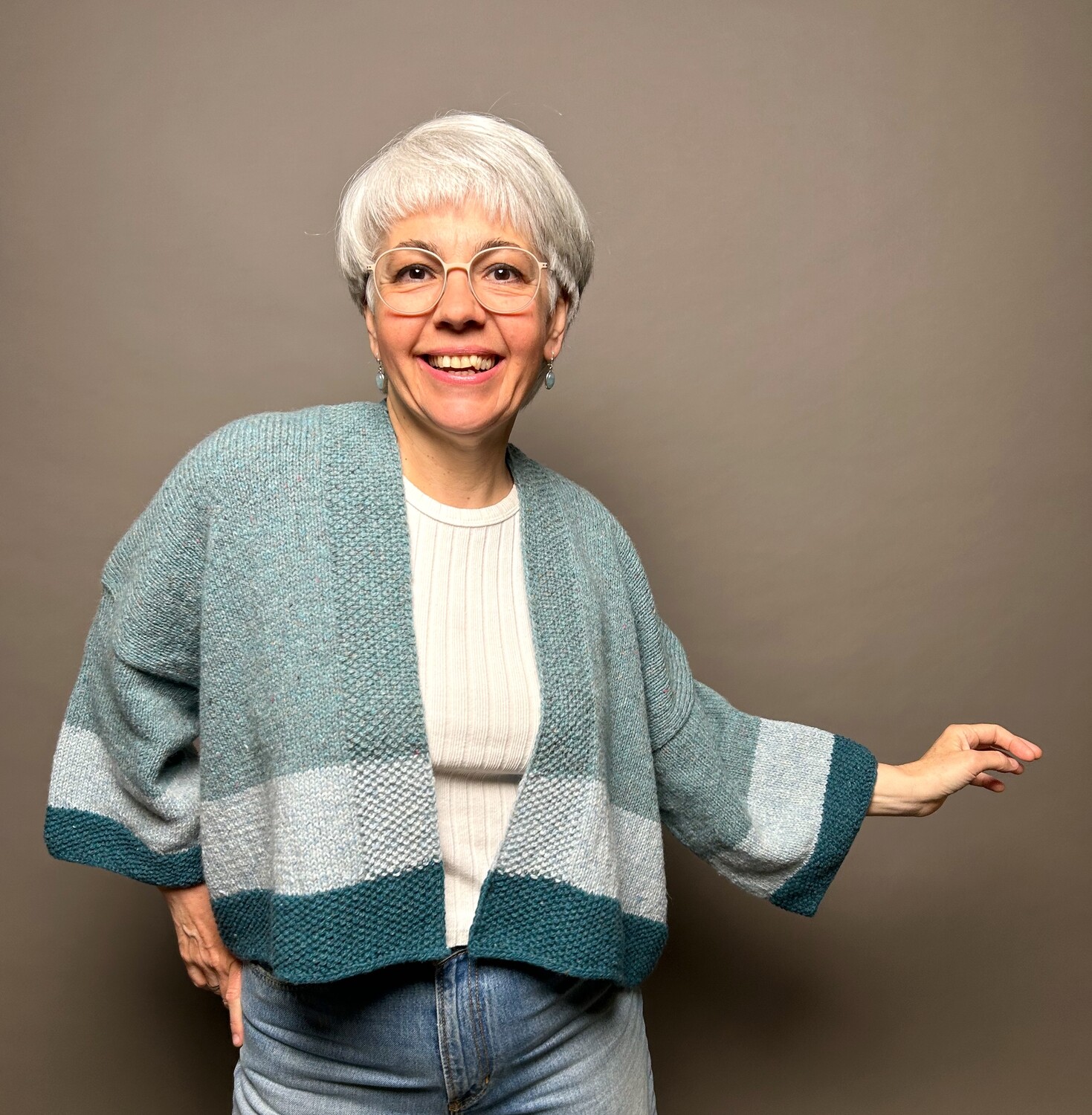 ›Kimono‹ Cardigan Pattern