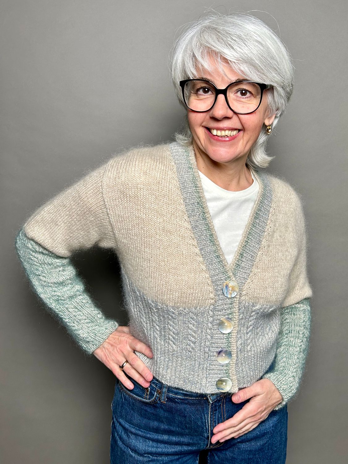 »MyCollege«-Cardigan Strickanleitung »MyCollege«-Cardigan Strickanleitung