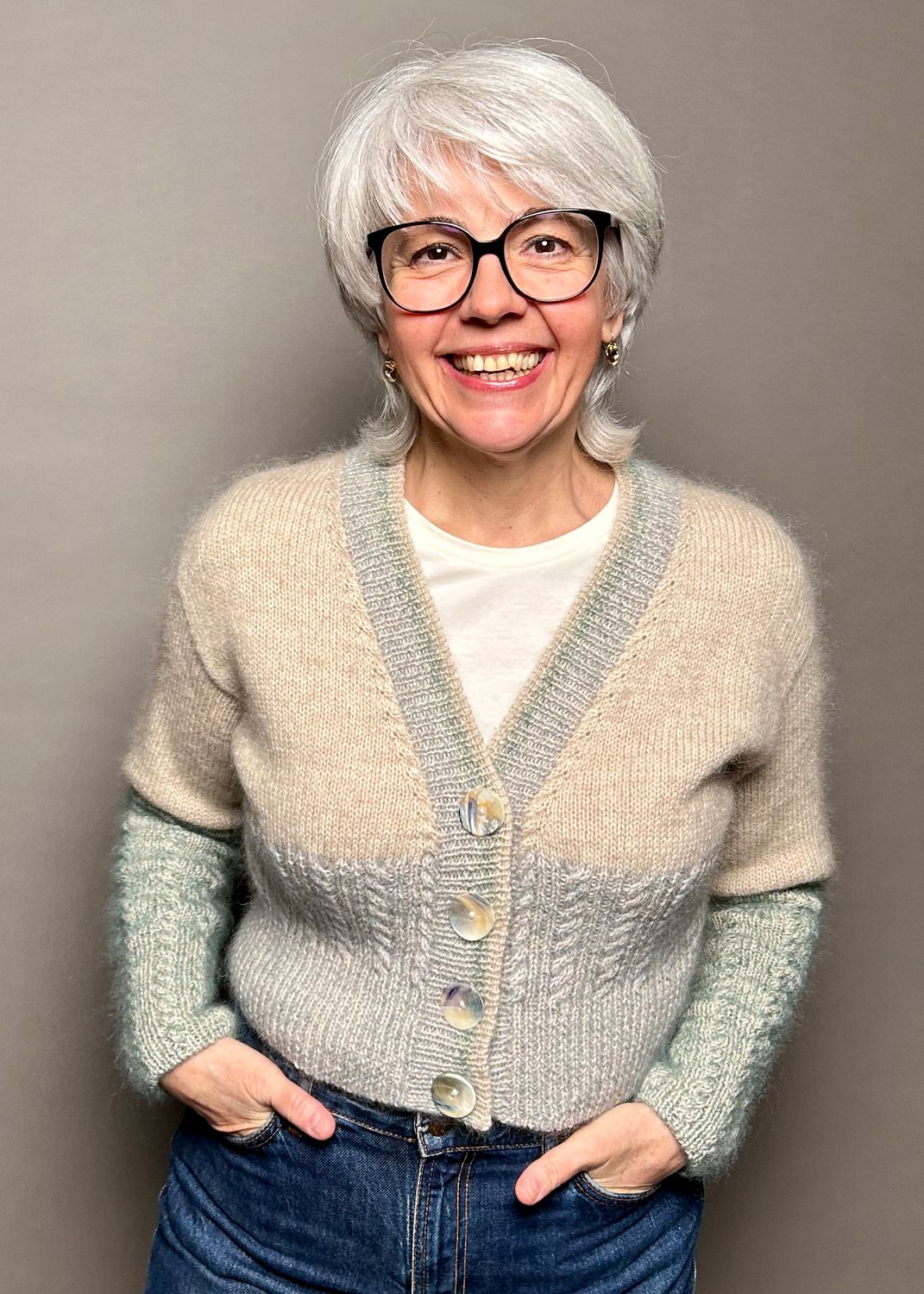 »MyCollege«-Cardigan Strickanleitung »MyCollege«-Cardigan Strickanleitung