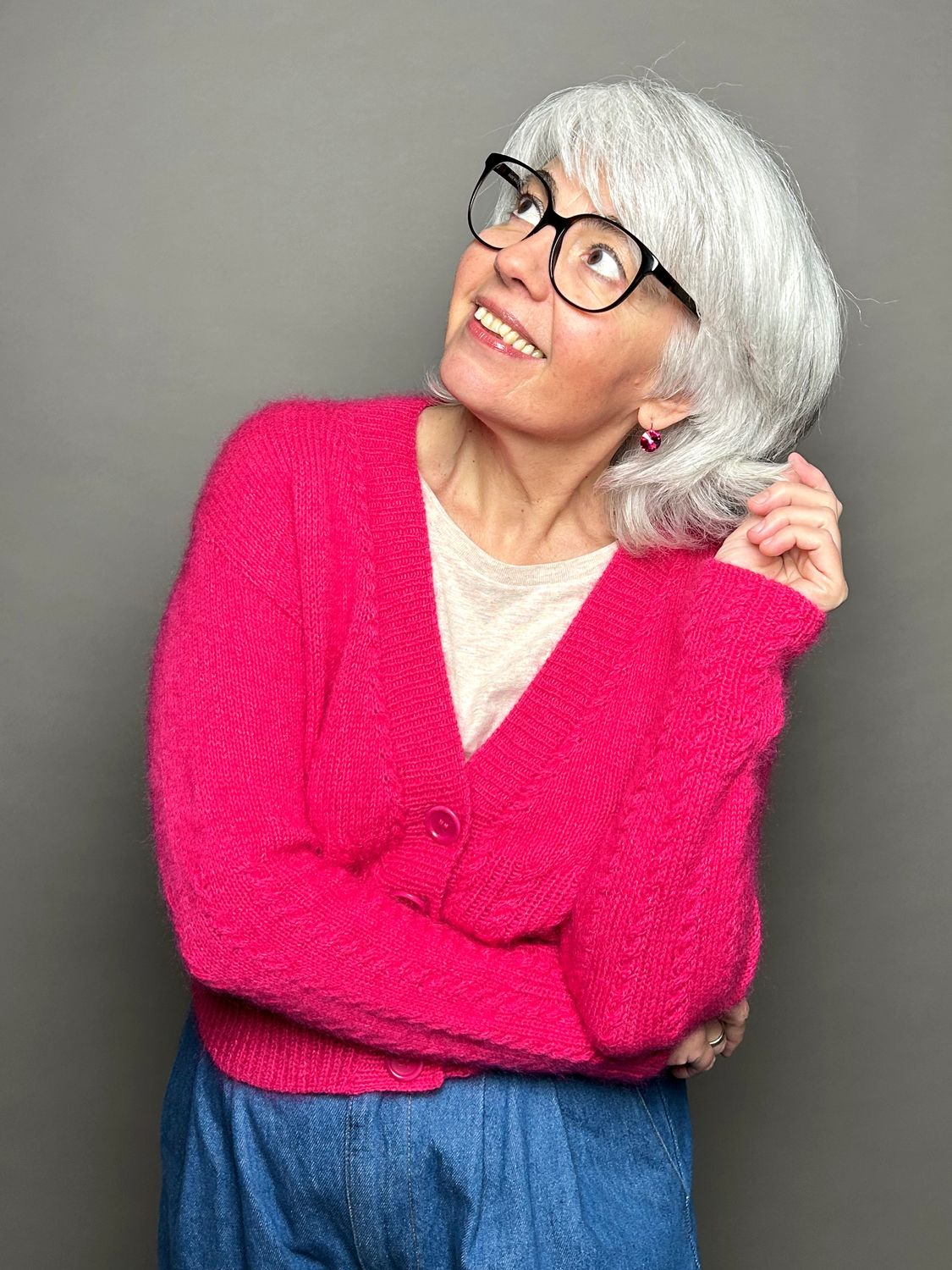 »MyCollege«-Cardigan Strickanleitung