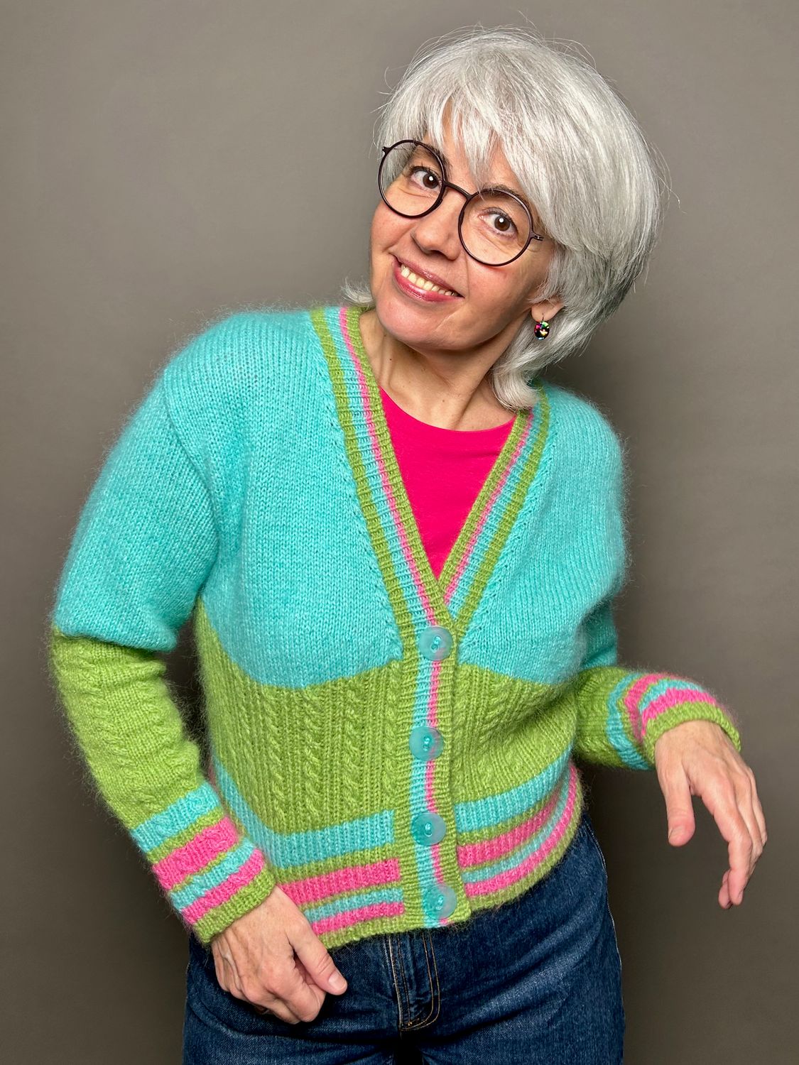 »MyCollege«-Cardigan Strickanleitung »MyCollege«-Cardigan Strickanleitung
