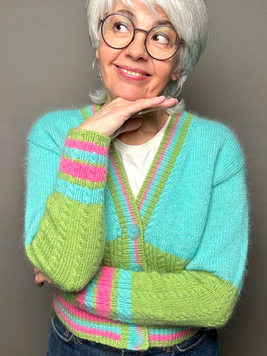 »MyCollege«-Cardigan Strickanleitung »MyCollege«-Cardigan Strickanleitung