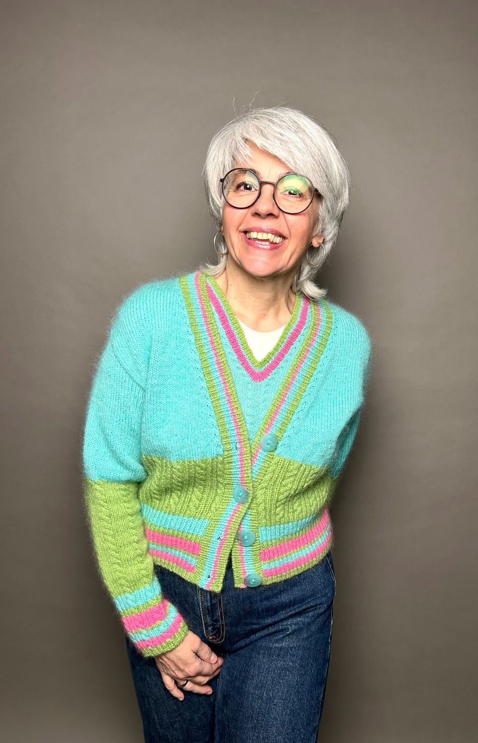 »MyCollege«-Cardigan Strickanleitung »MyCollege«-Cardigan Strickanleitung