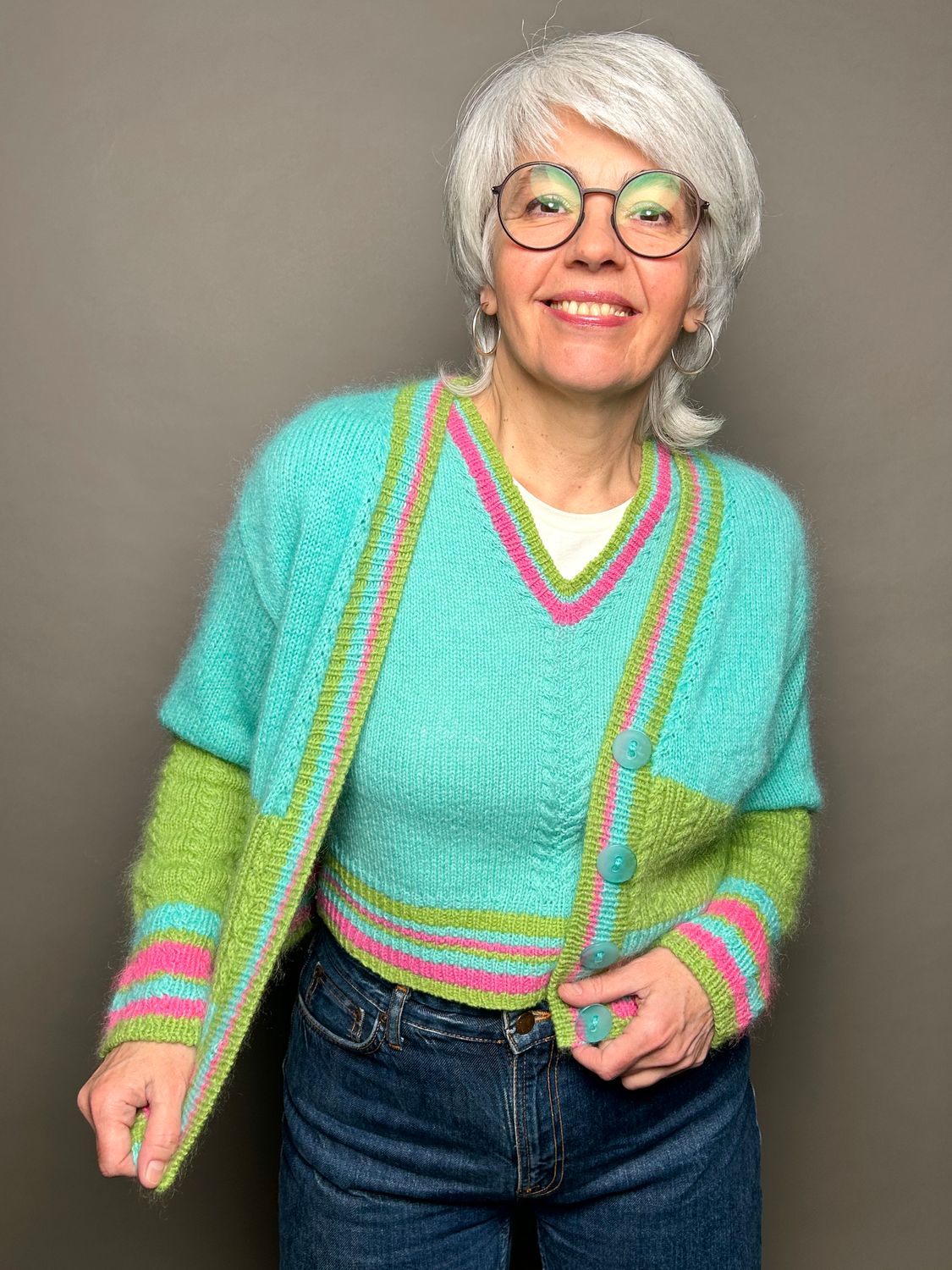»MyCollege«-Cardigan Strickanleitung »MyCollege«-Cardigan Strickanleitung