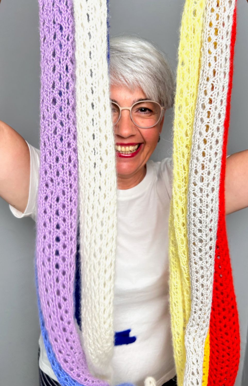  Summer-Scarf »Claire« Pattern