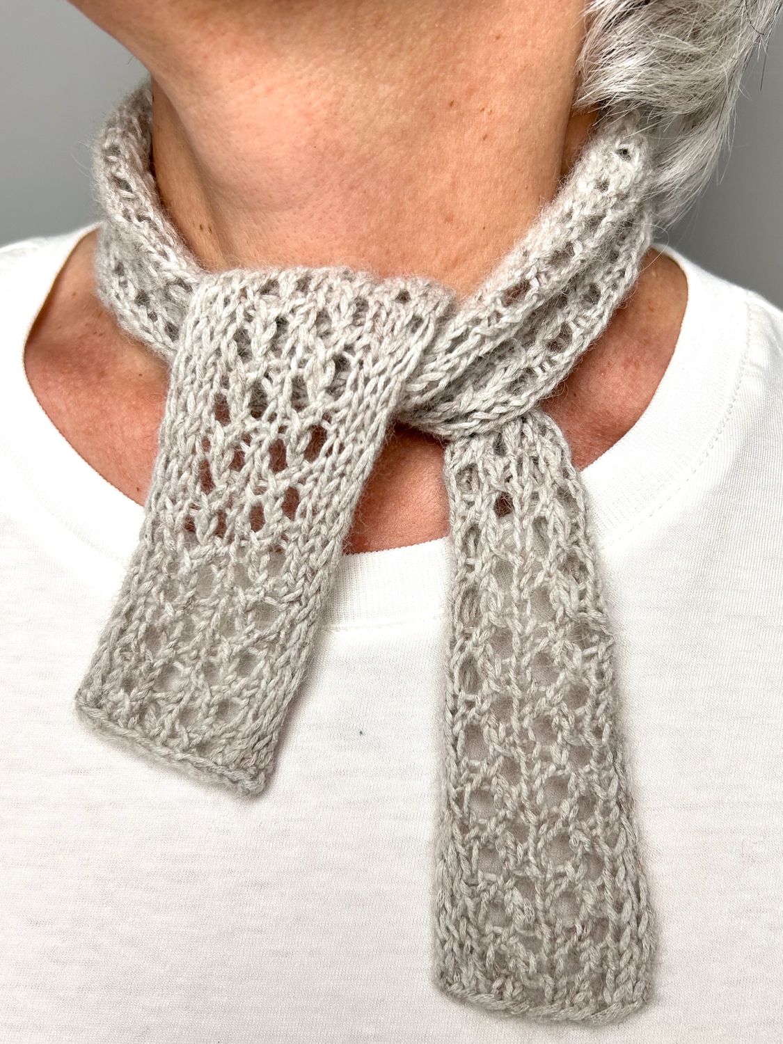  Summer-Scarf »Claire« Pattern