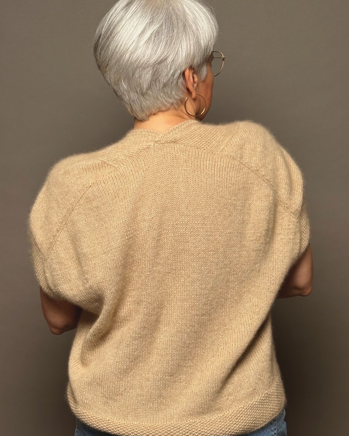 »Kimono«-Top Strickanleitung