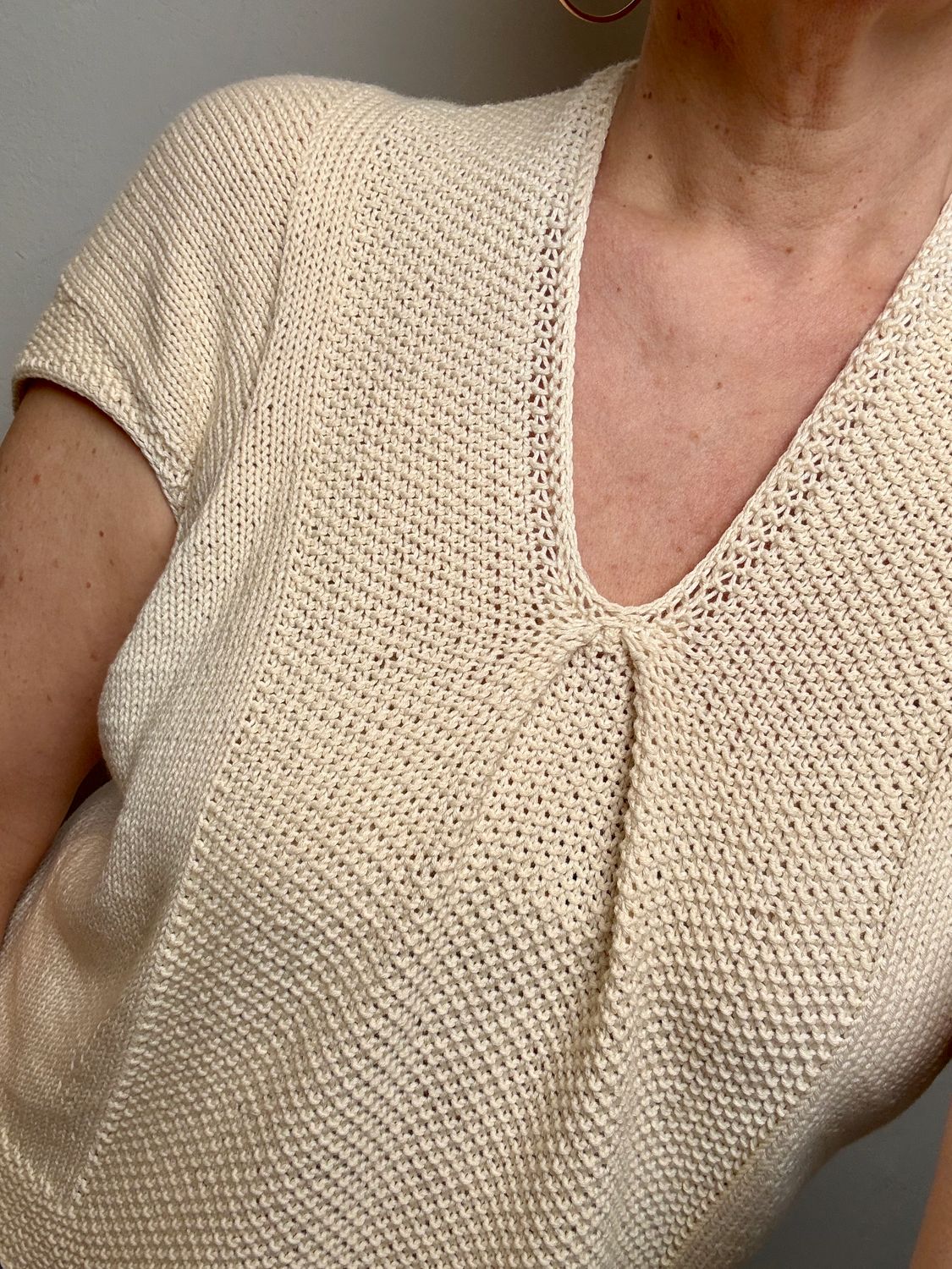 »Kimono«-Top Strickanleitung