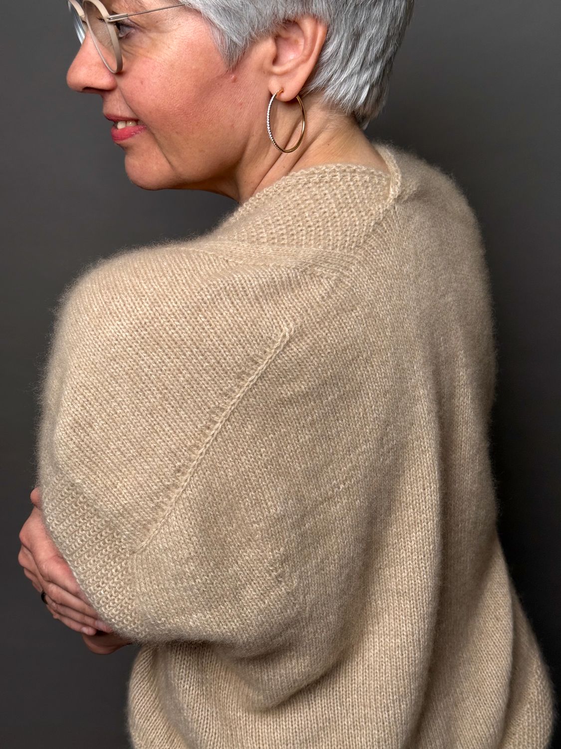 »Kimono«-Top Strickanleitung