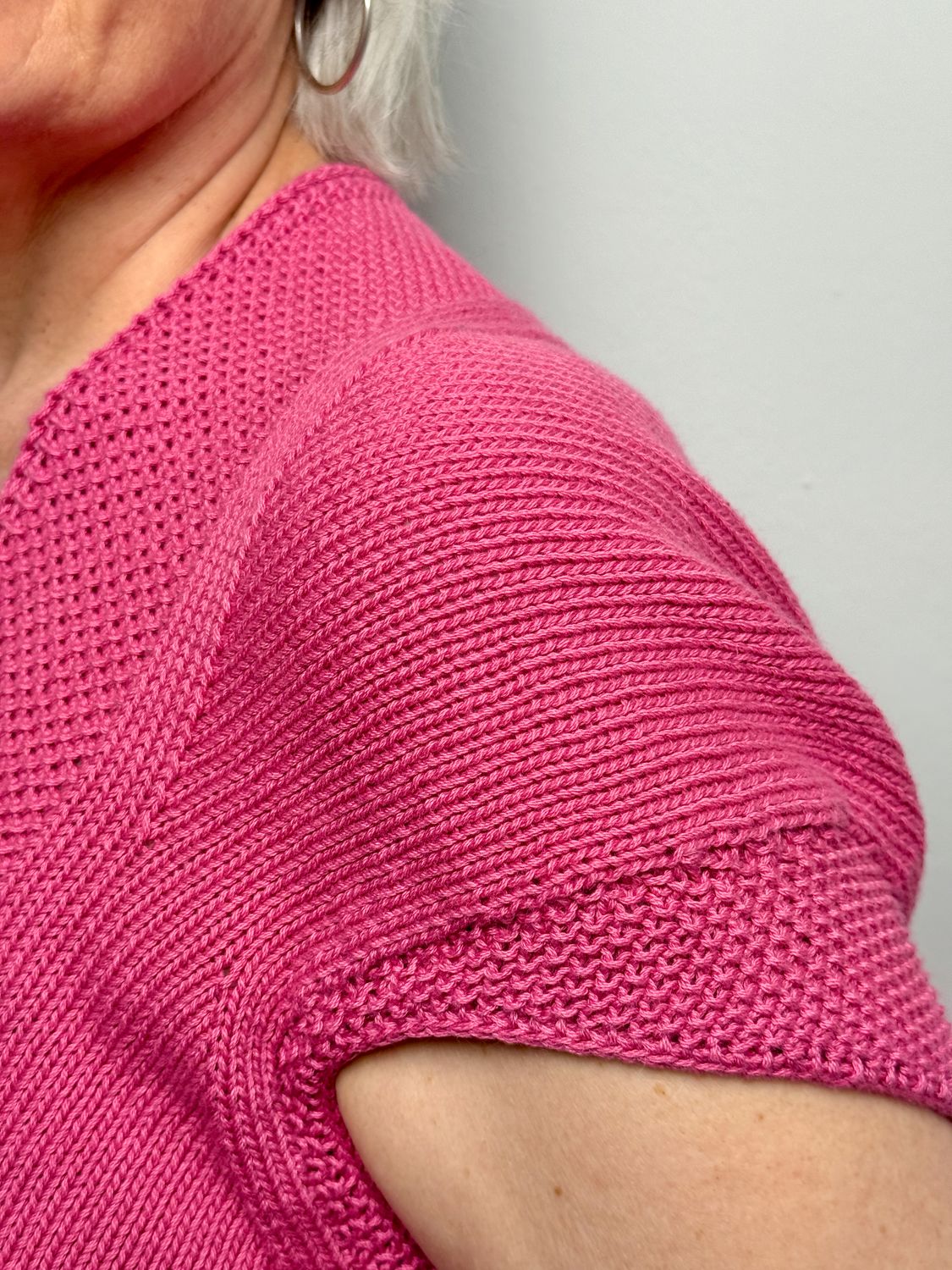 »Kimono«-Top Strickanleitung
