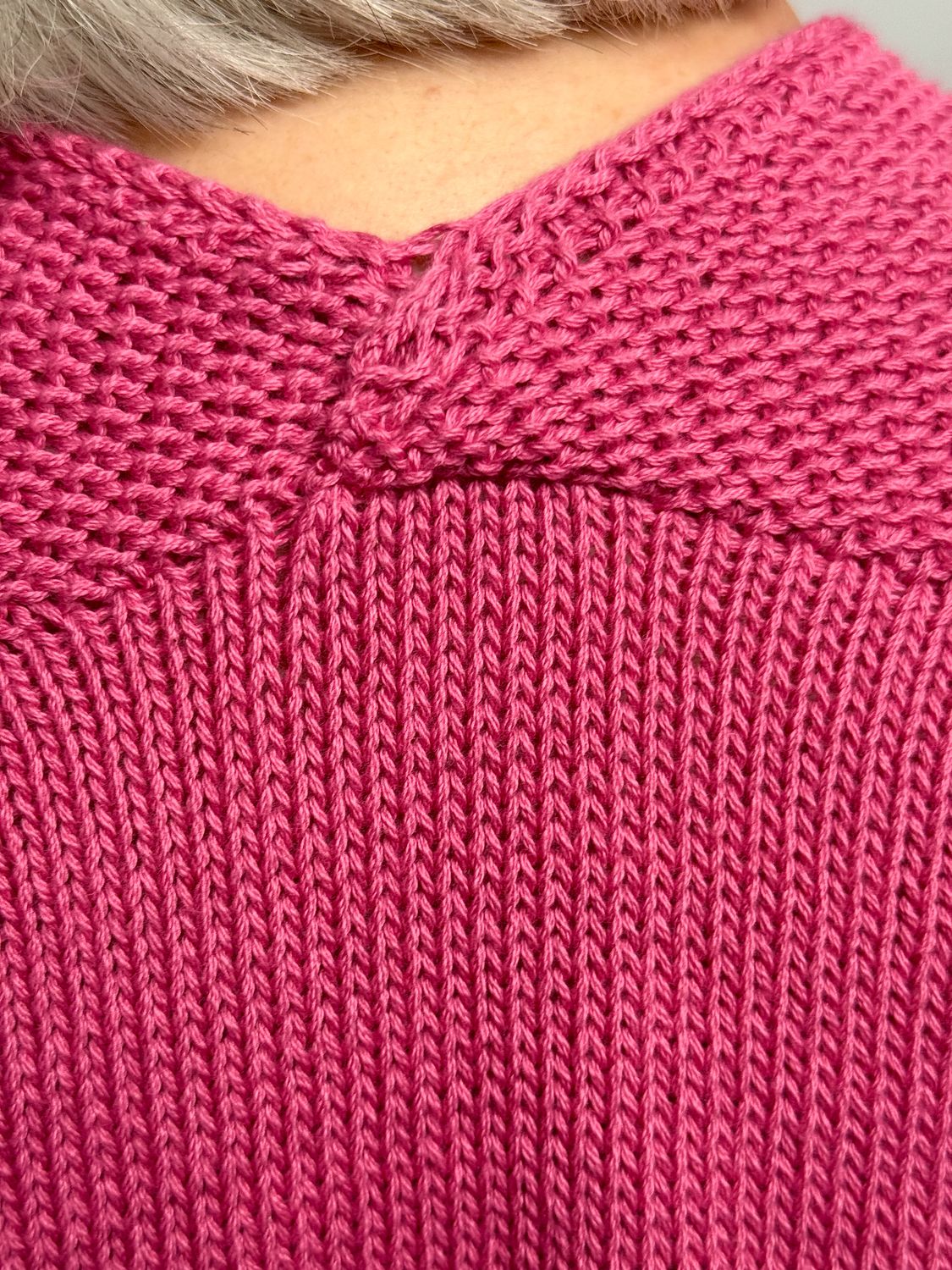 »Kimono«-Top Strickanleitung