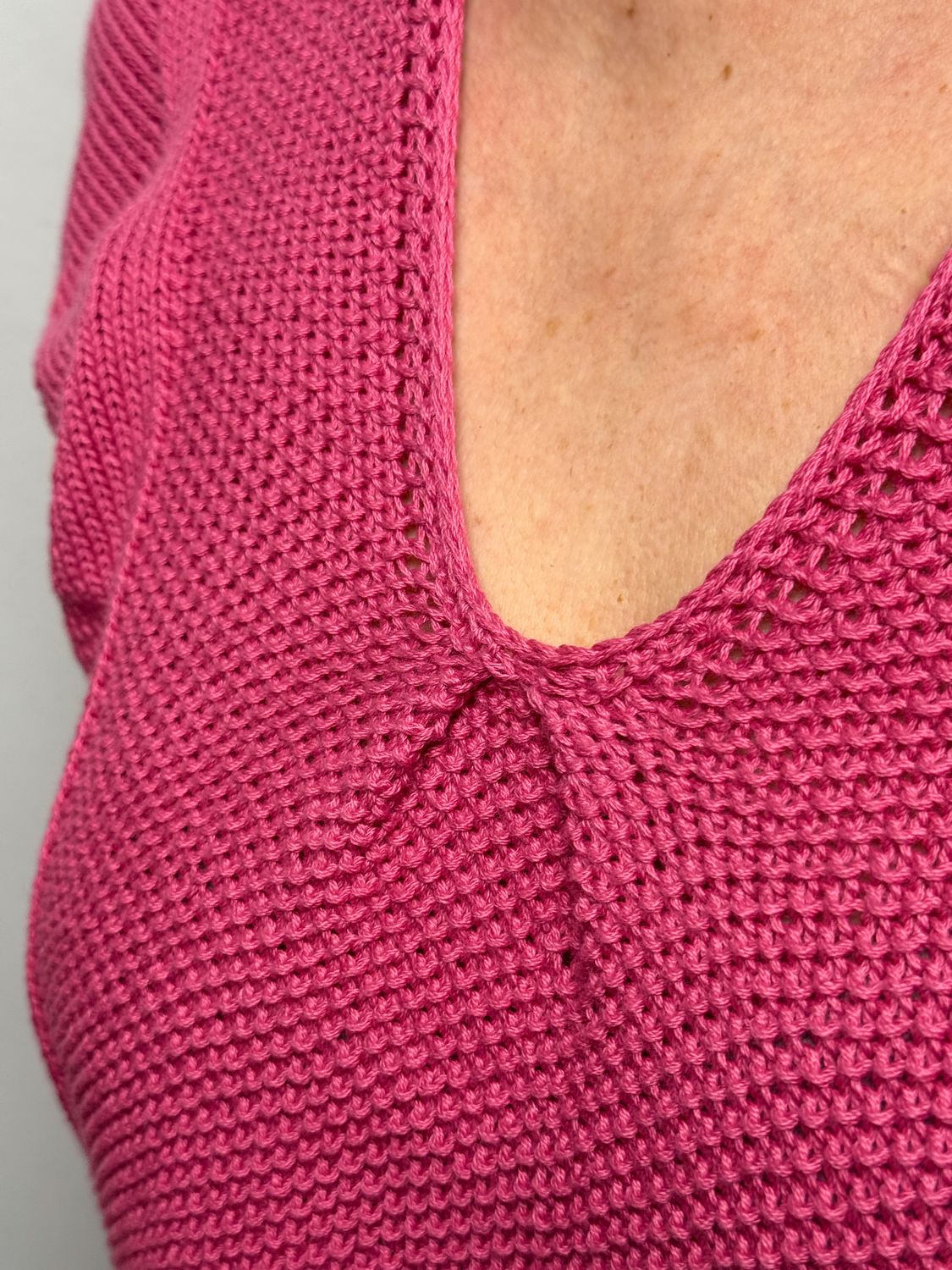 »Kimono«-Top Strickanleitung