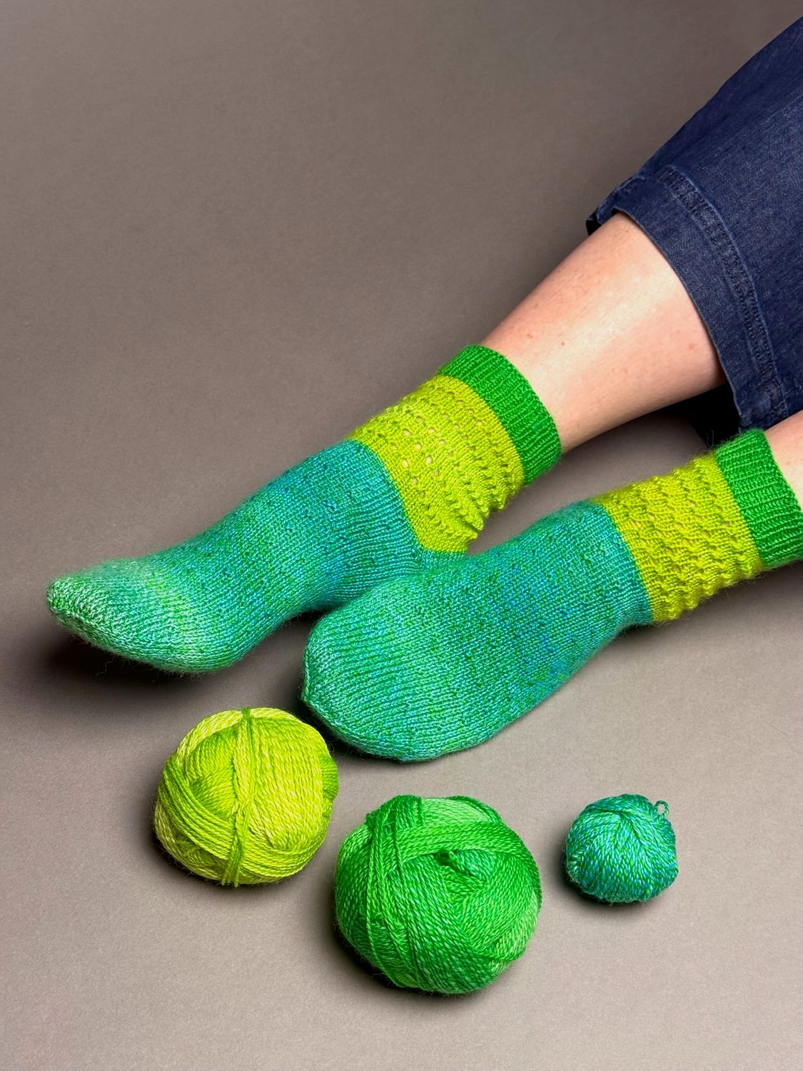 »Summerparty«-Socks Strickanleitung