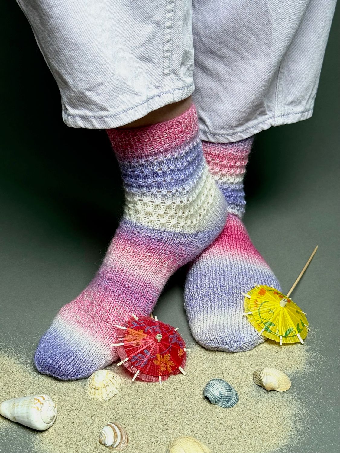 »Summerparty«-Socks Strickanleitung