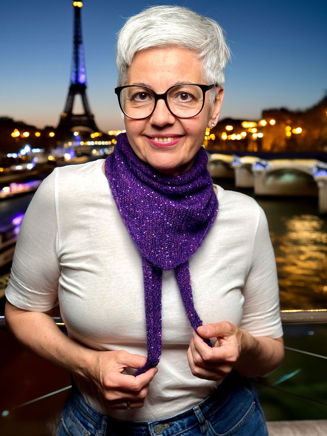 »Citylightswrap« Strickanleitung