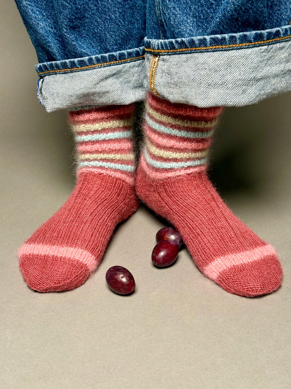 »Happyraccoon«-Socks Strickanleitung