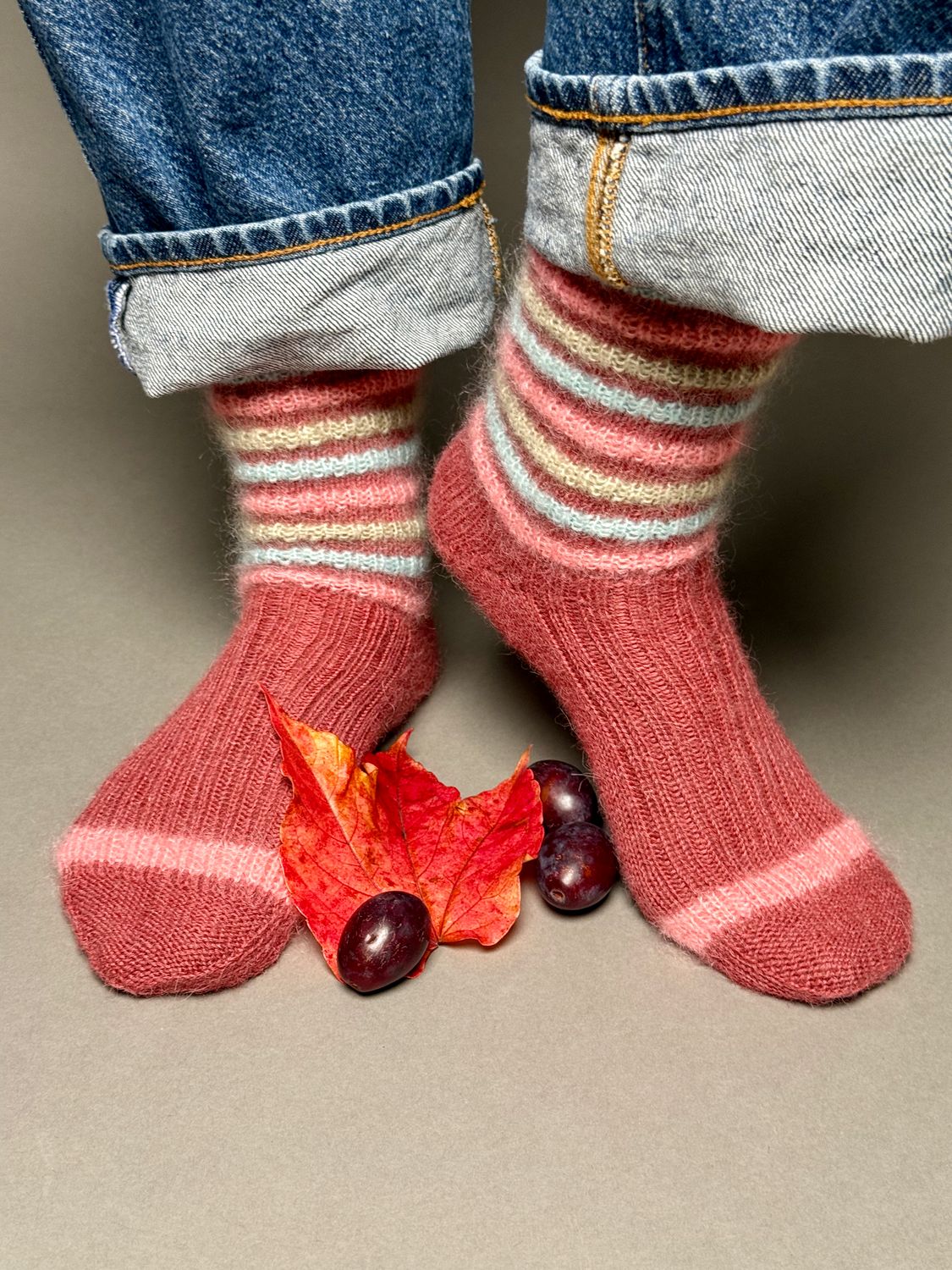 »Happyraccoon«-Socks Strickanleitung