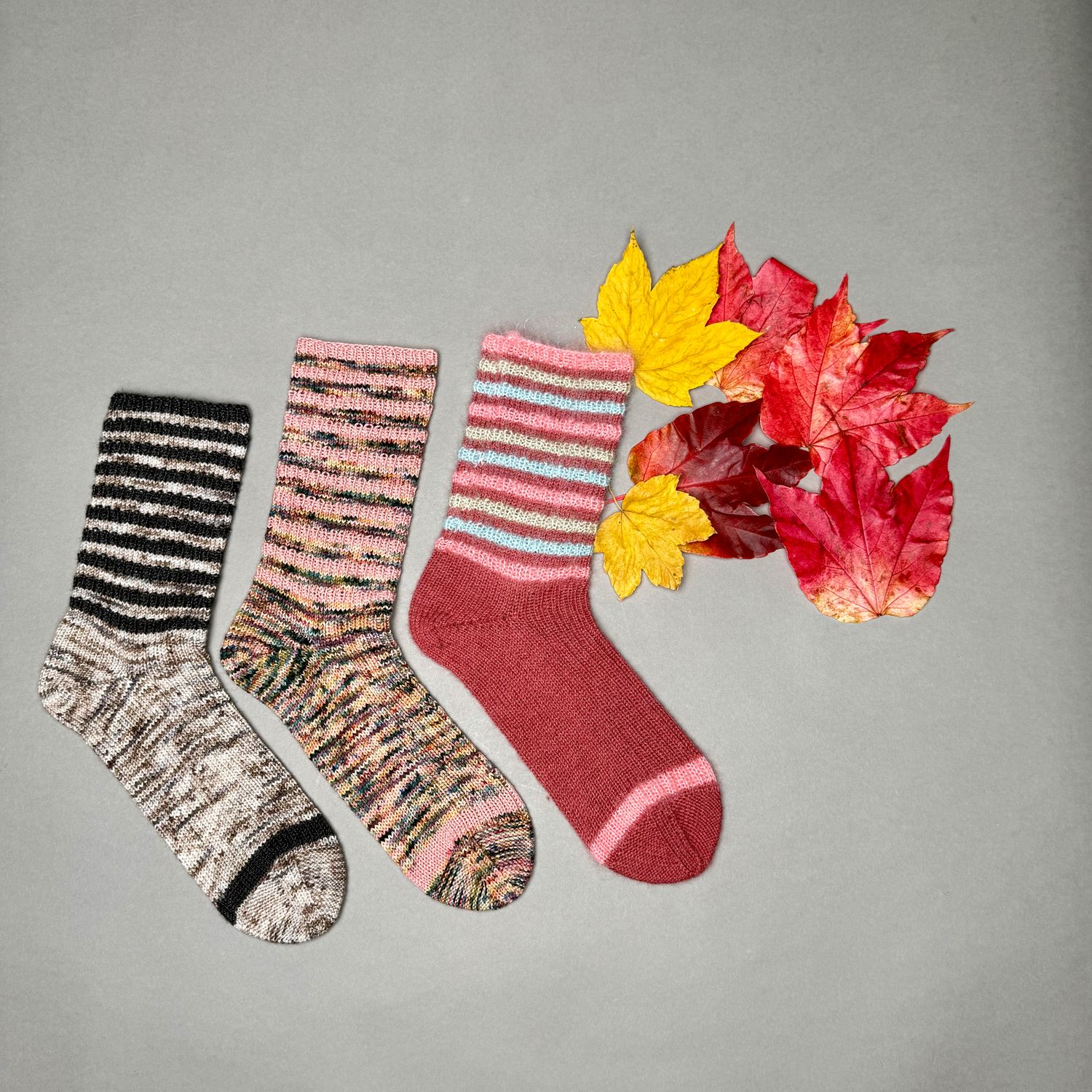»Happyraccoon«-Socks Strickanleitung