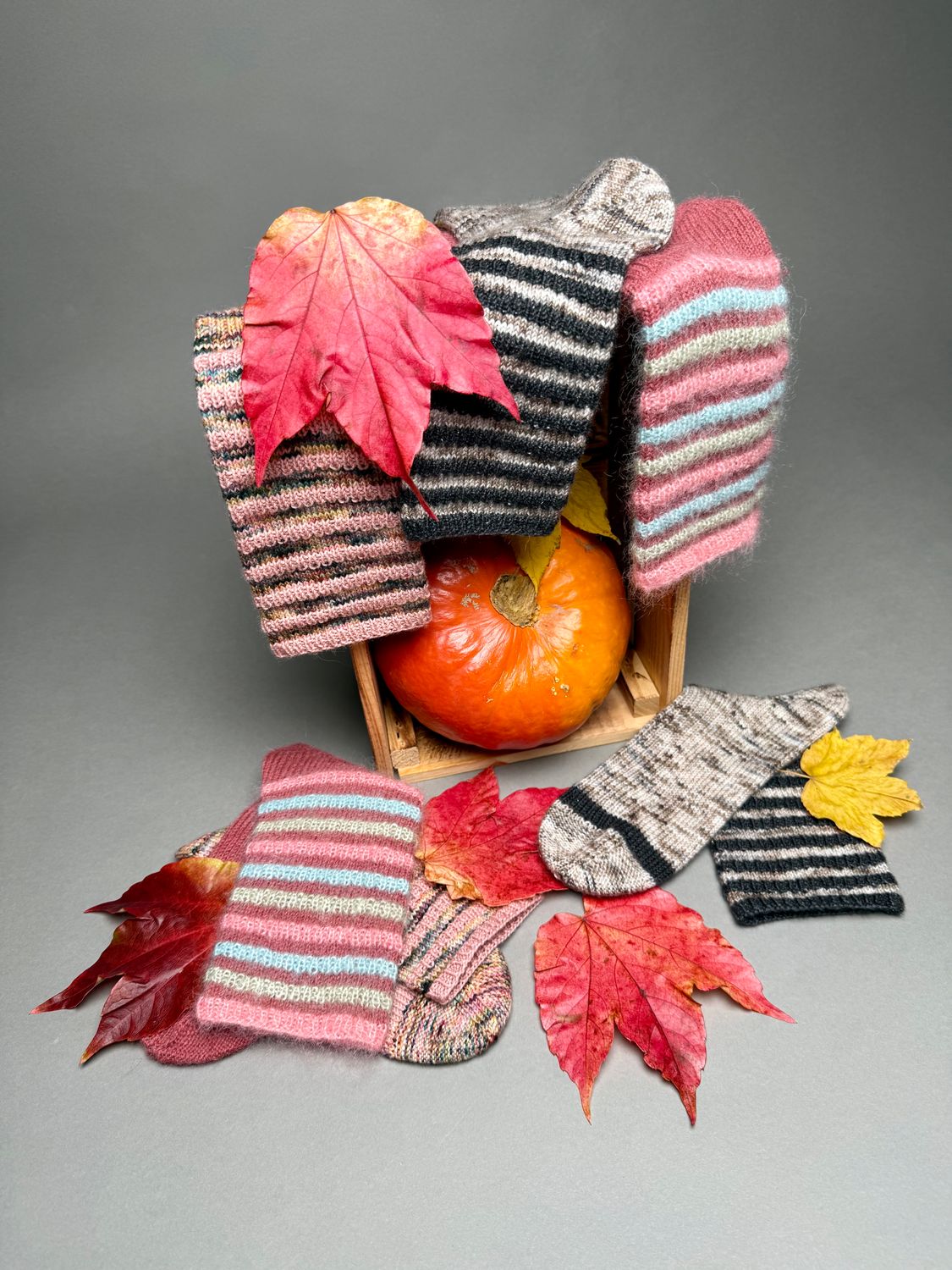 »Happyraccoon«-Socks Strickanleitung