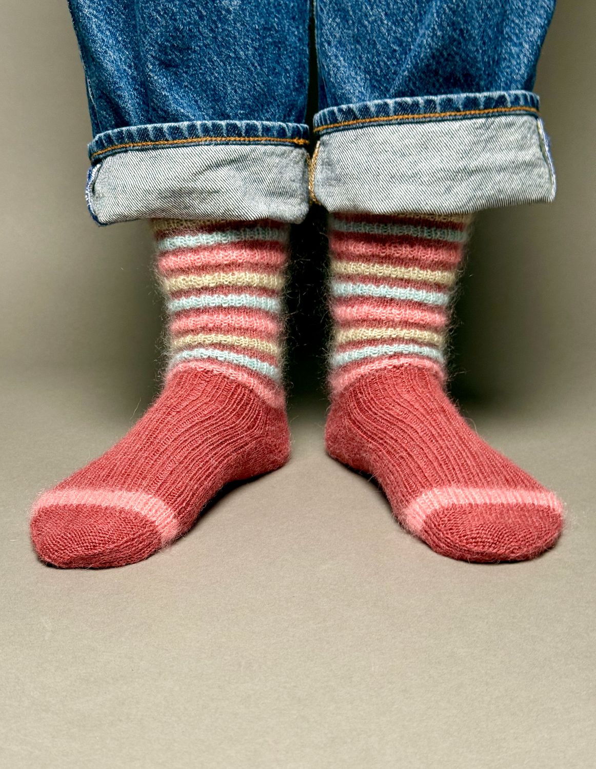 »Happyraccoon«-Socks Strickanleitung