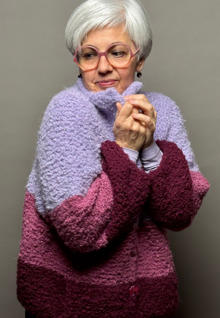 »Tschilly«-Cardigan Strickanleitung