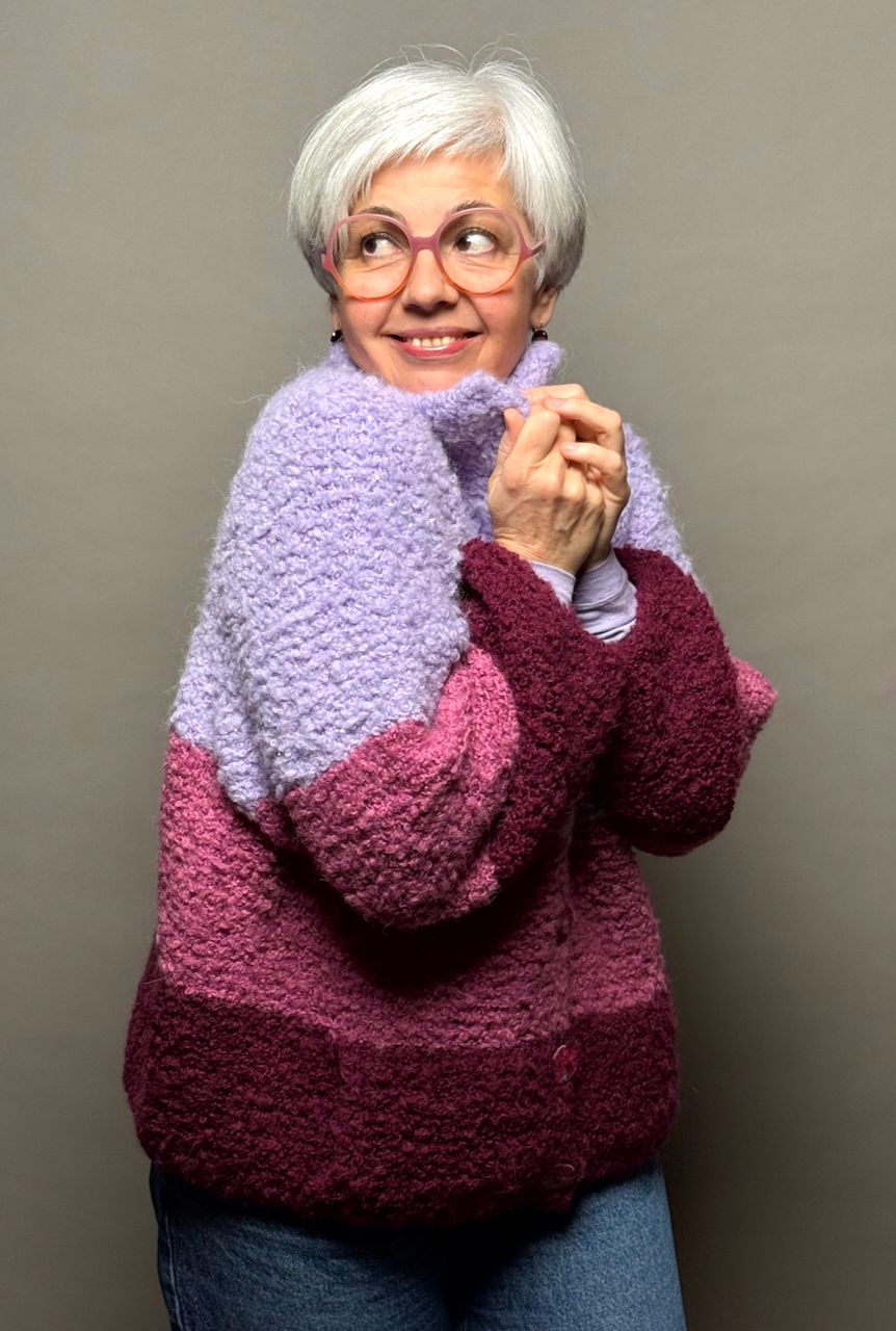 »Tschilly«-Cardigan Strickanleitung
