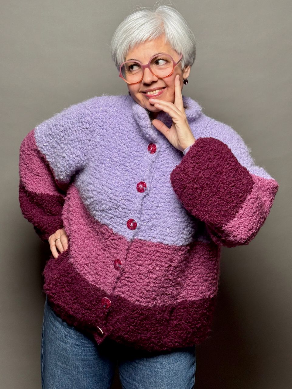 »Tschilly«-Cardigan Strickanleitung