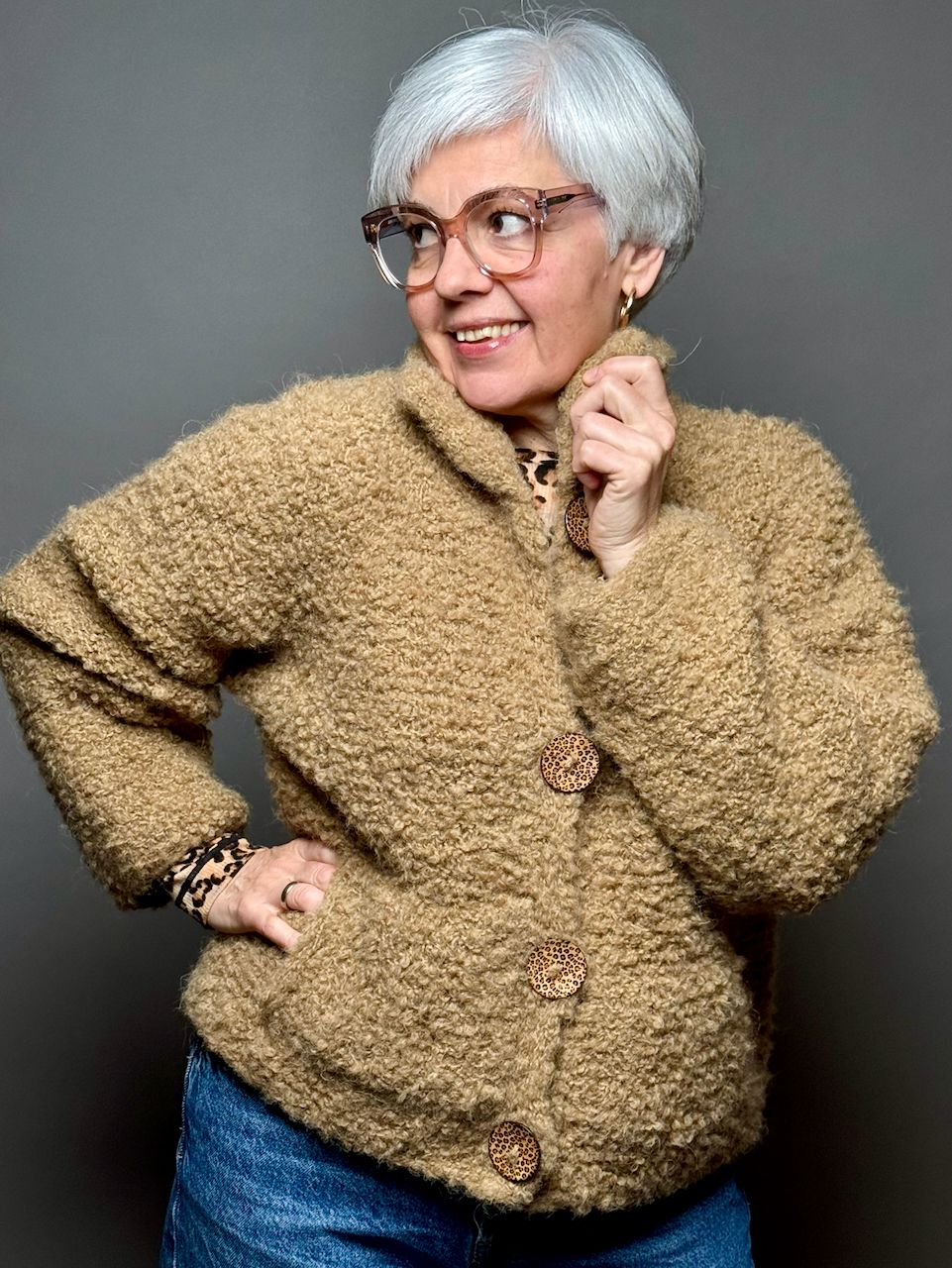 »Tschilly«-Cardigan Strickanleitung