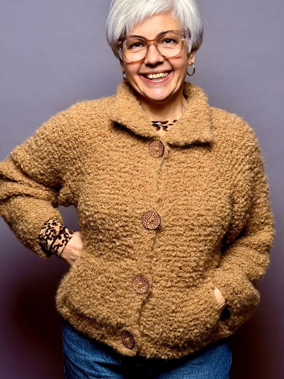 »Tschilly«-Cardigan Strickanleitung