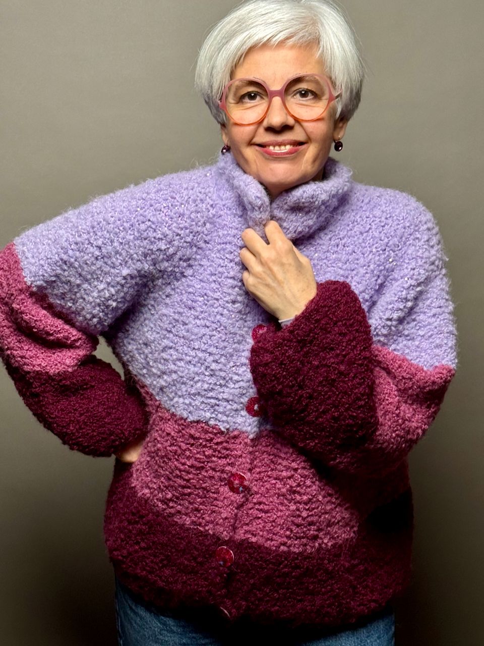 »Tschilly«-Cardigan Strickanleitung