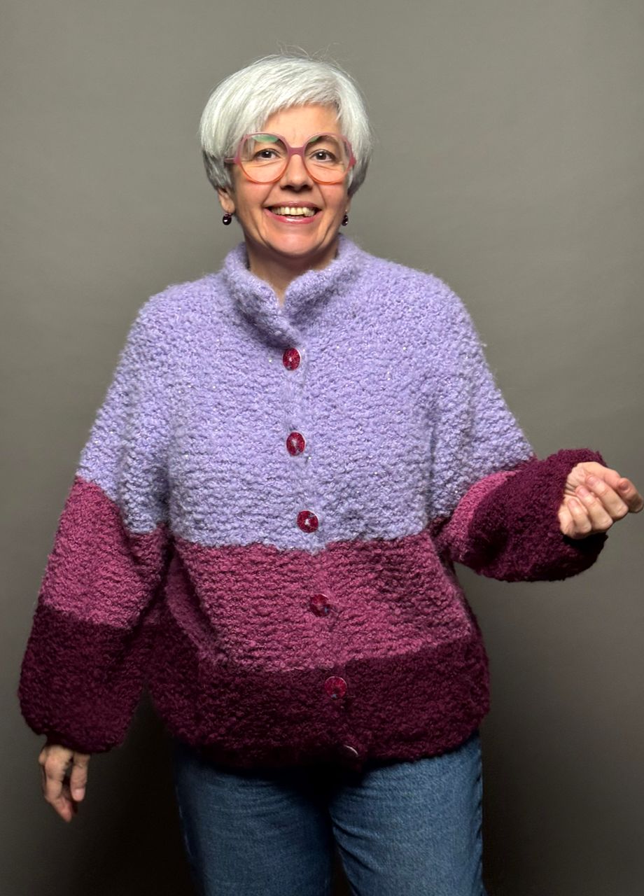 »Tschilly«-Cardigan Strickanleitung
