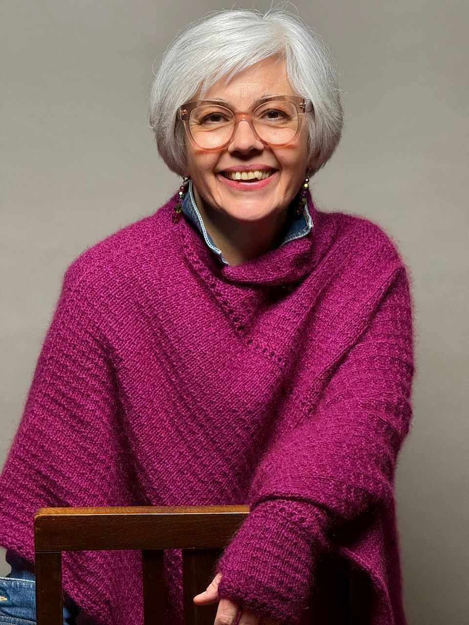 Poncho »Louise« Strickanleitung