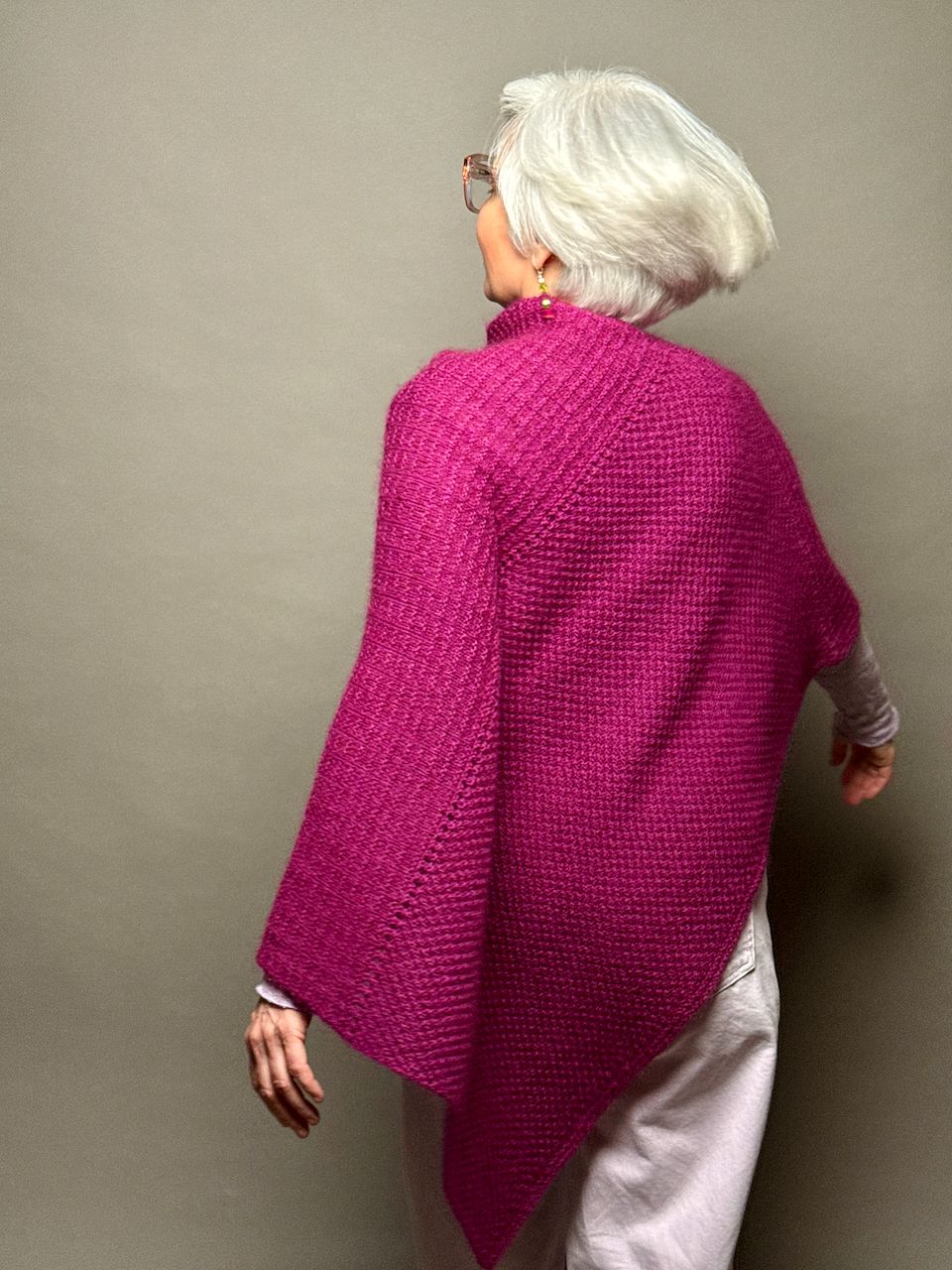 Poncho »Louise« Strickanleitung
